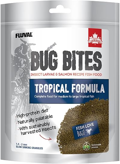 Fluval Bug Bites Md/Lge Tropical 500g Fish Food