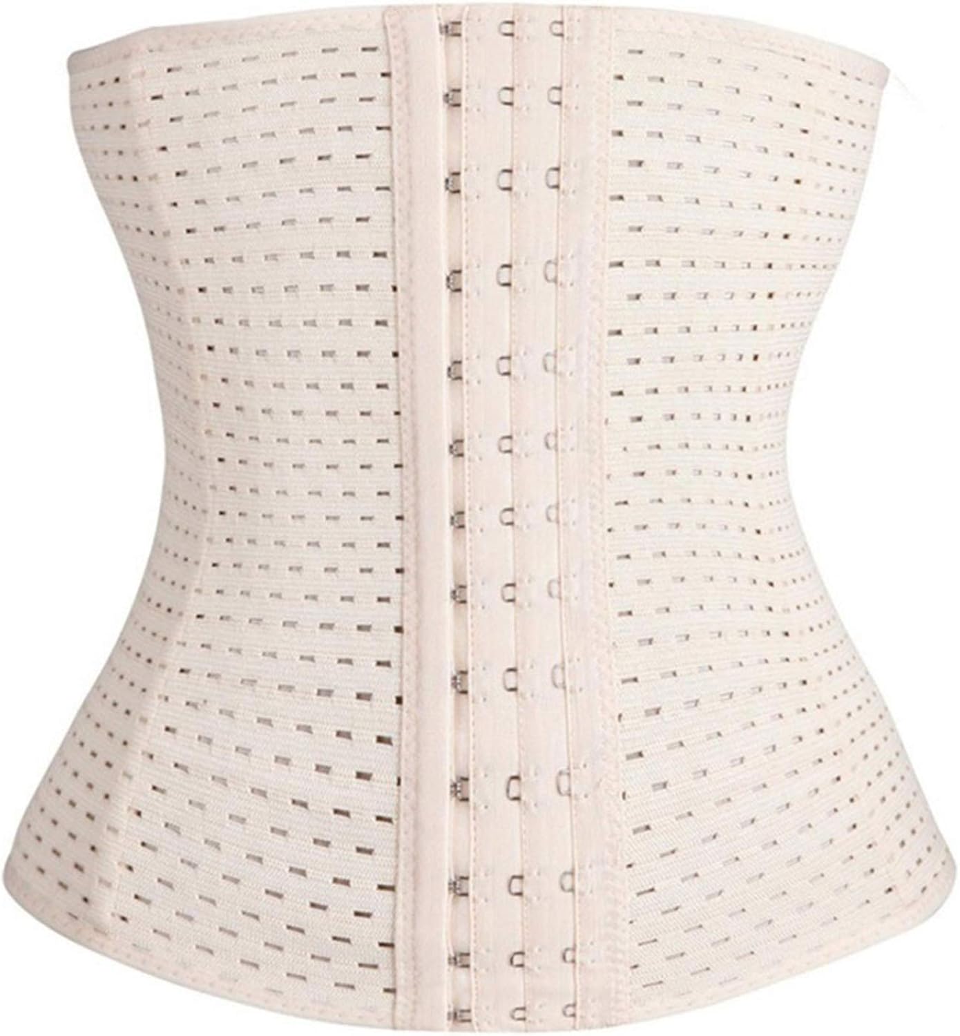Fortune God Waist Trainer Hot Shapers Waist Trainer Corset Slimming Belt Shaper Body Shaper Slimming Beige L Amazon Ca Clothing Accessories