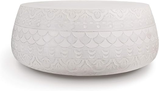 Leisure Made 682674 Montgomery Concrete Coffee Table One Size Light Grey Amazon Ca Patio Lawn Garden