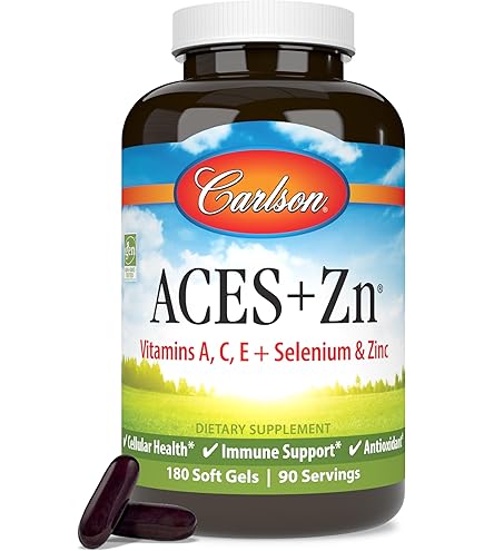 Amazon.com: Carlson - ACES + Zn, Vitamins A, C, E + Selenium