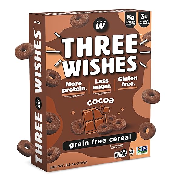 PLANT-BASED AND VEGAN BREAKFAST CEREAL BY THREE WISHES...