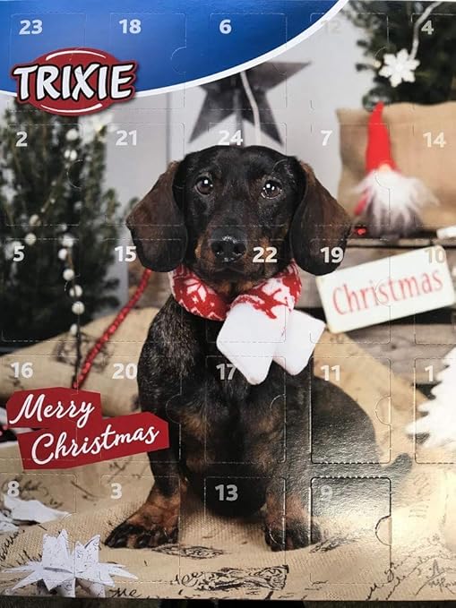 Adventskalender mit Kau-Snacks für Hunde