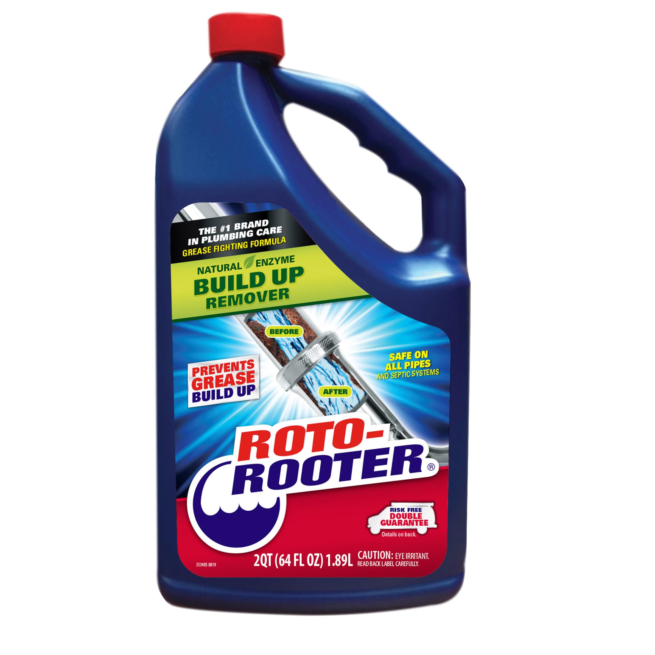 Photo 1 of Roto-Rooter 351271 Build-Up Remover Drain Cleaner, 64 oz