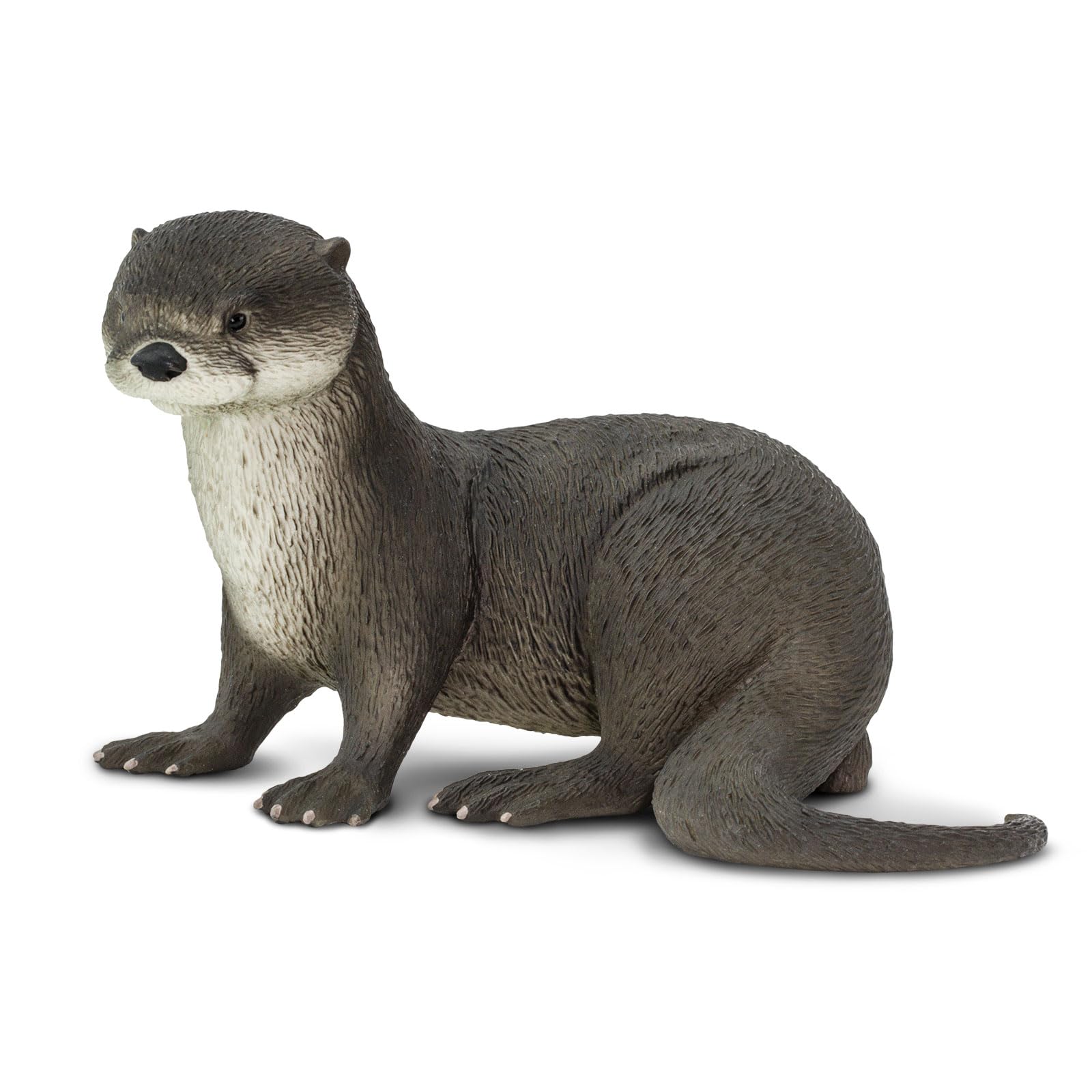 safari ltd. river otter - realistic hand painted toy figurine model - quality construction from phthalate, lead and bpa free materials - for ages 3 and up