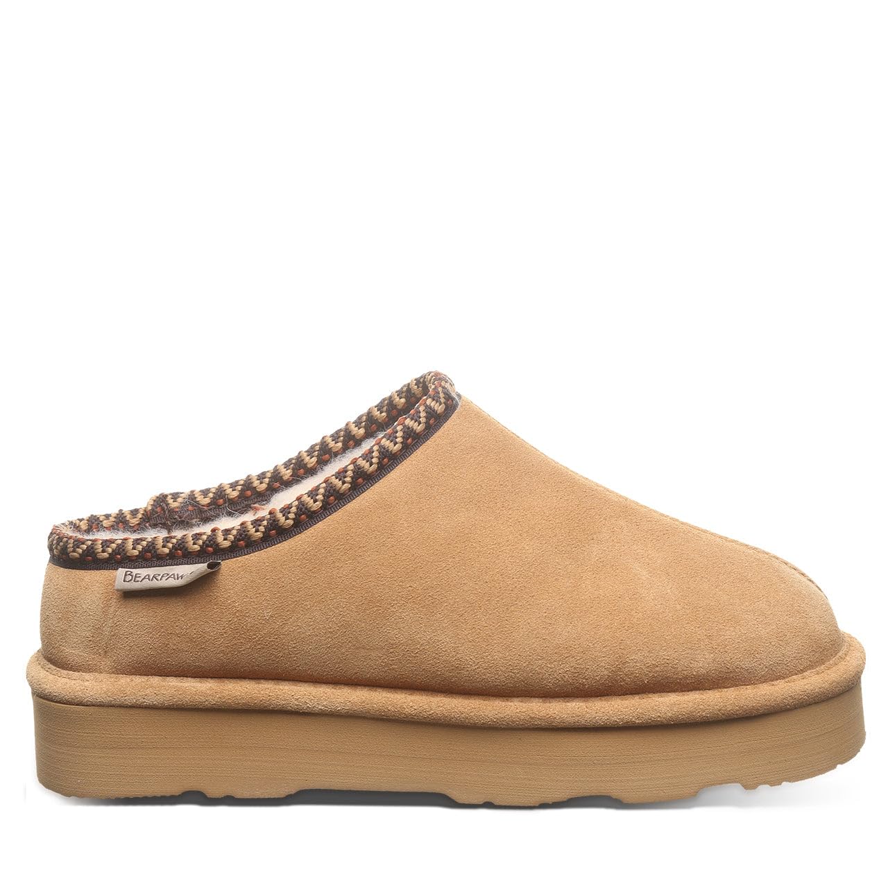 BEARPAW Women's Martis Iced Coffee Solid Size 9 | Women's Shoe | Lightweight & Comfortable Indoor & Outdoor Slipper Image