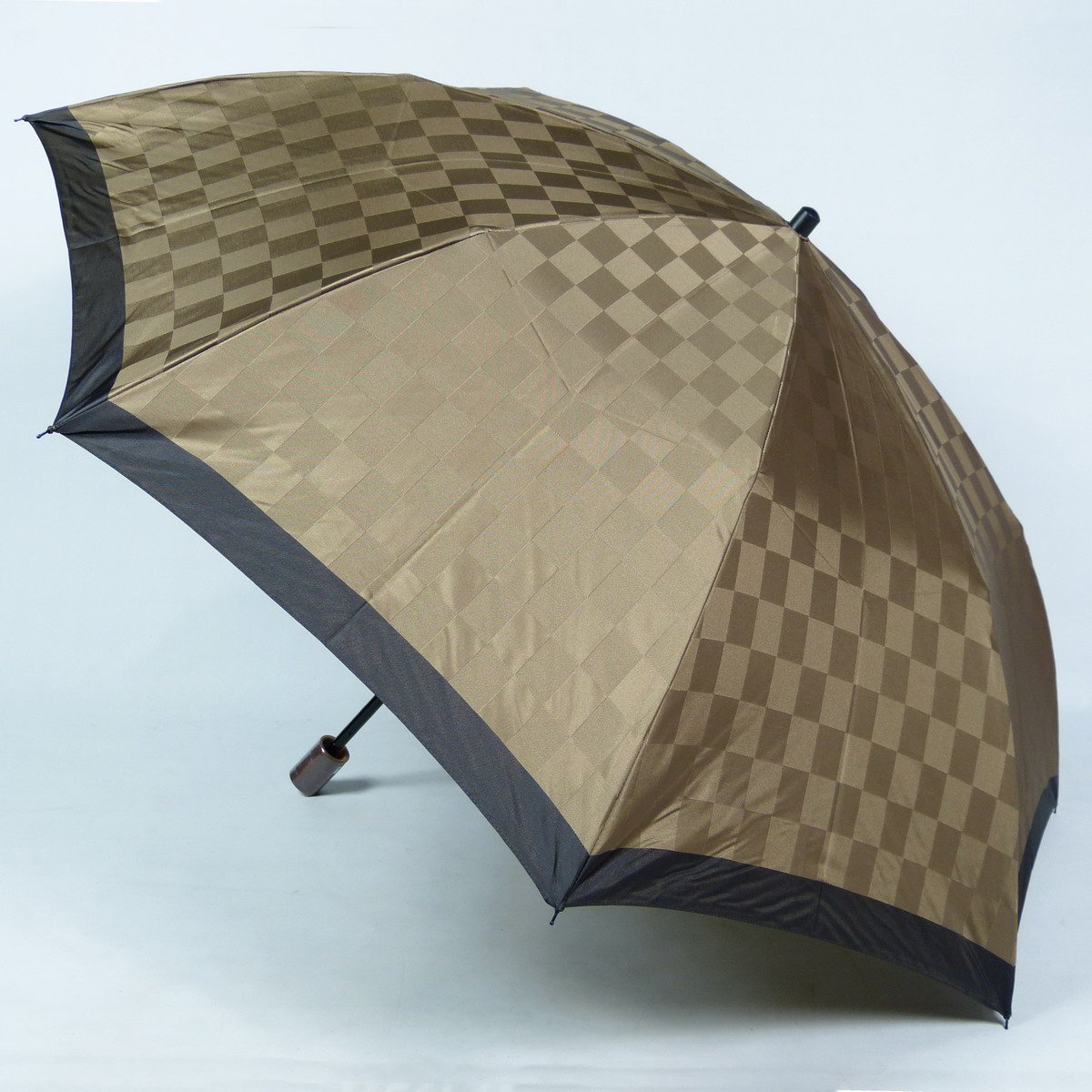 代引不可 アスティ 傘 メンズ 折りたたみ傘 先染 ブロック 格子 2段式 親骨 60cm 日本製 B077zpd6y6 モカベージュ C モカベージュ C 172 11 30 108 81