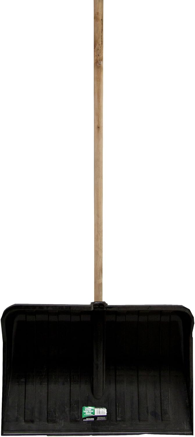 Apollo 76281 Large Snow Shovel, black