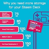Integral Gamer's Edge 256GB microSD for Nintendo Switch U3 100MB/s view 8