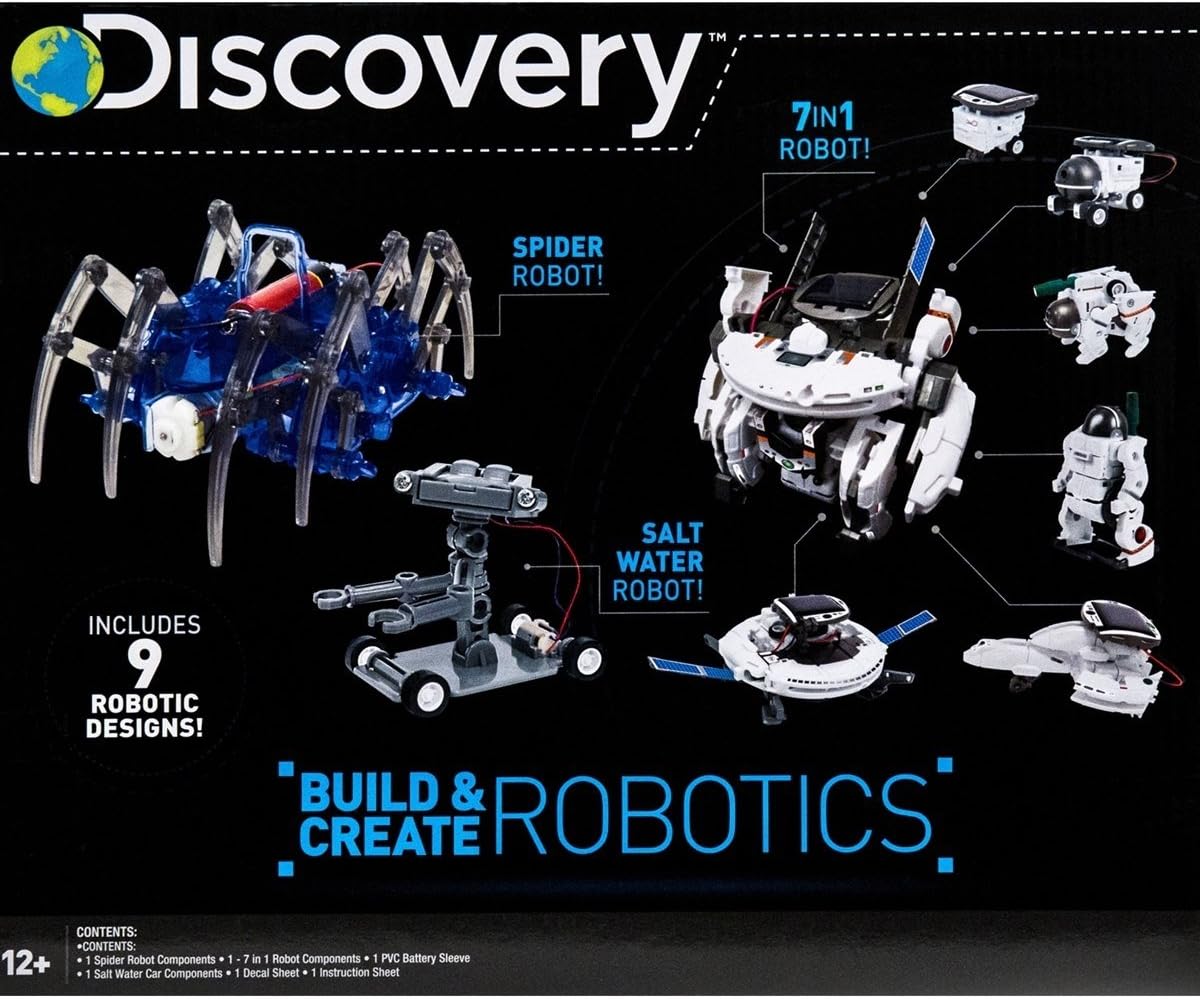 discovery build and create robotics kit