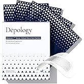 depology Deepcare+ Serum-Infused Micro Dart Patche | 4 Pairs Eye Mask | Under Eye Patches for Wrinkles | Fine Lines | Hydrating Eye Mask with Peptides | Amino Acids | and Synthesized Molecules