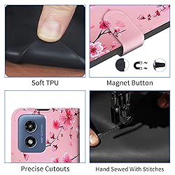 ACWDMKH for Motorola Moto G-Play-2024 Case Wallet