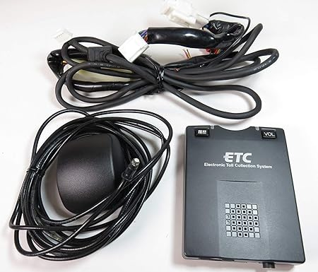 Amazon 中古１点品 通電通波検査済 Etc車載器 トヨタ純正op アンテナ分離型 12v Etc 車 バイク