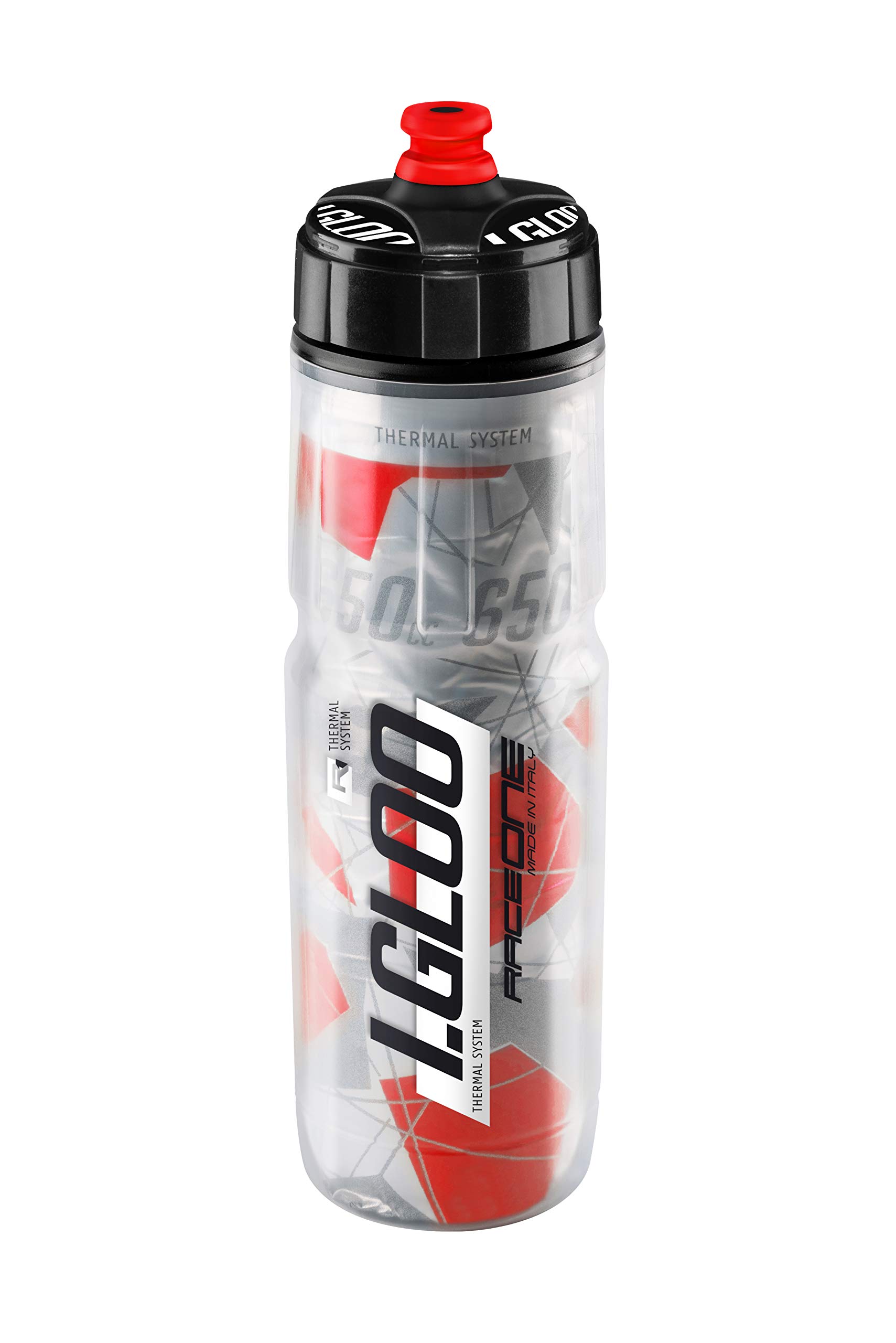 RACE ONE Thermal Bottle 650ml IGLOO 2.0 Red