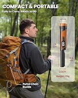 DR.ÖTEK Metal Detector Pinpointer IP68 LCD 3 Modes Interference Cancellation view 7