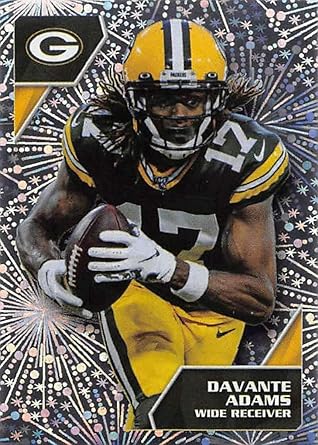 Amazon Com 2020 Panini Nfl Stickers Football 392 Davante Adams Green Bay Packers Foil Official 1 5 X 2 5 Inch Album Sticker Collectibles Fine Art