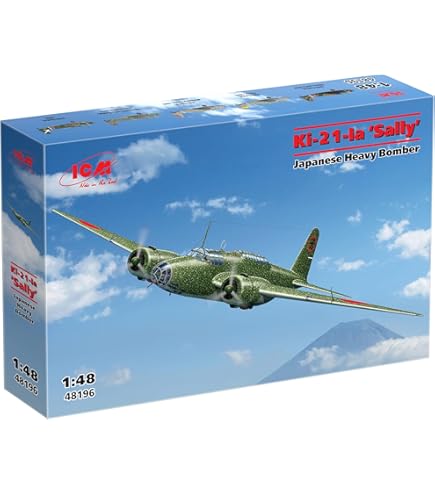 Amazon.com: ICM 72203 - Plastic Military Airraft Model Kit Ki-21