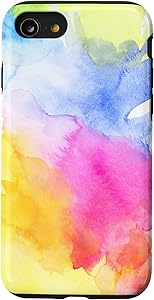iPhone SE (2020) / 7 / 8 Retro Water Tie Dye Phone Cover Phone Holder For Summer Case