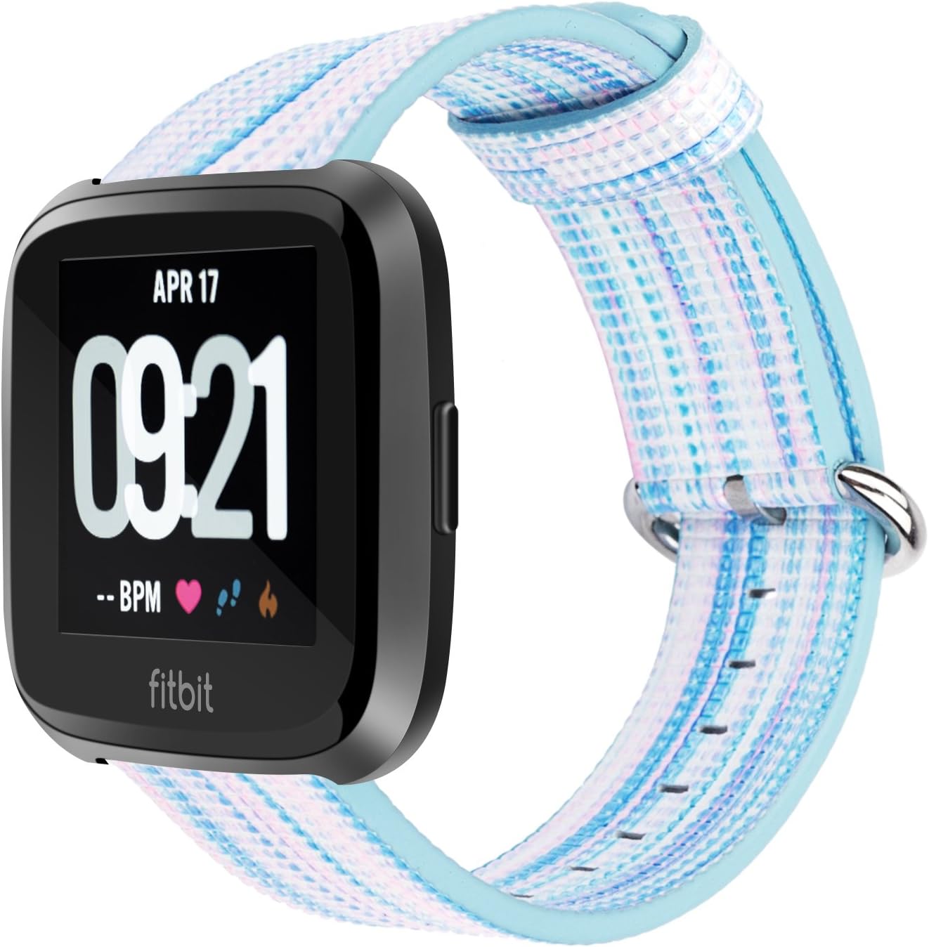 Youkex for Fitbit Versa Bands, Colorful Strap Replacement Wrist Band for Fitbit Versa Fitness Smart Watch Women Men