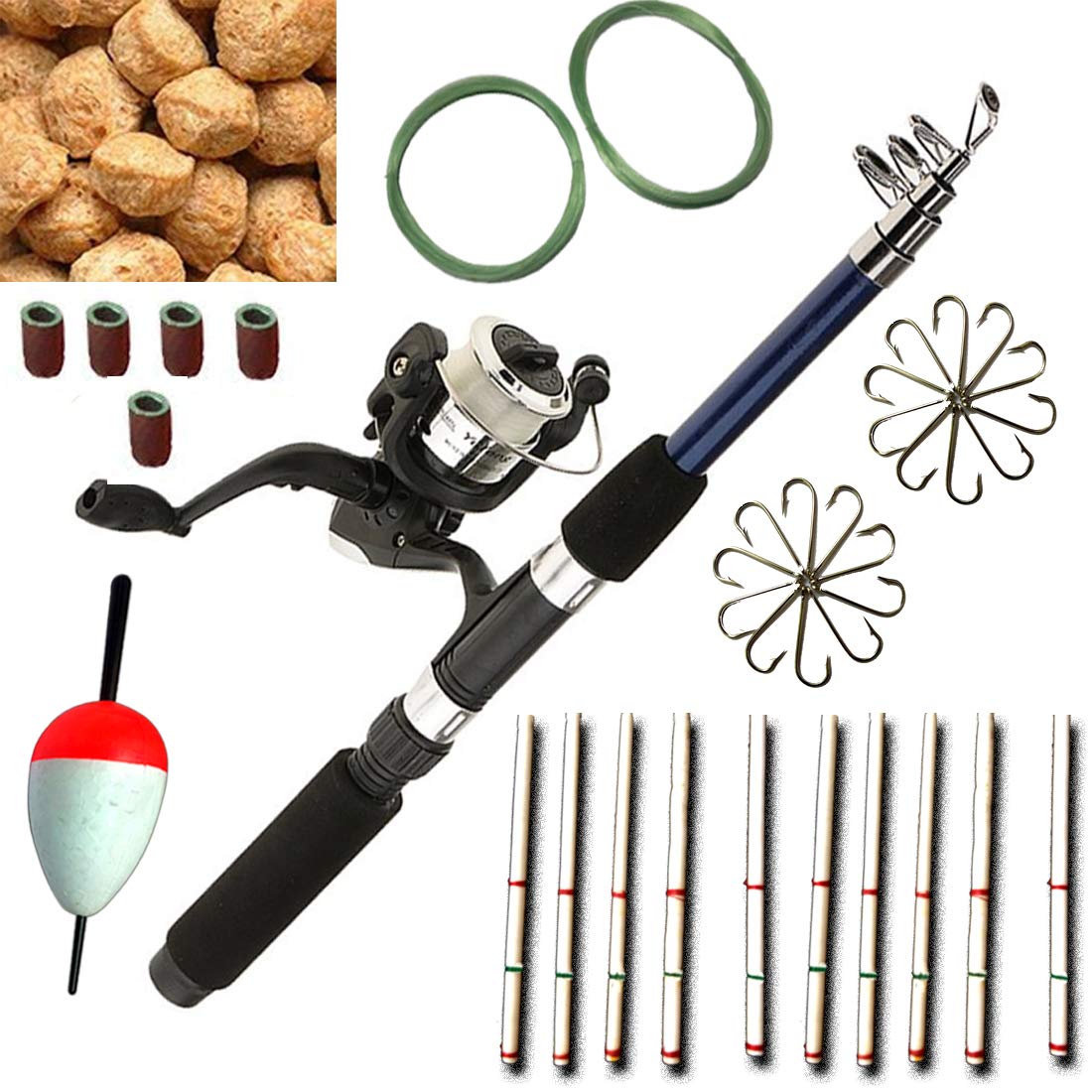 stringing a fishing rod