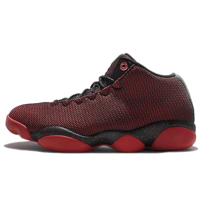 Amazon.com | Nike Mens Jordan Horizon Low Black Red Black/Gym Red-White Mesh Size 13 | Basketball