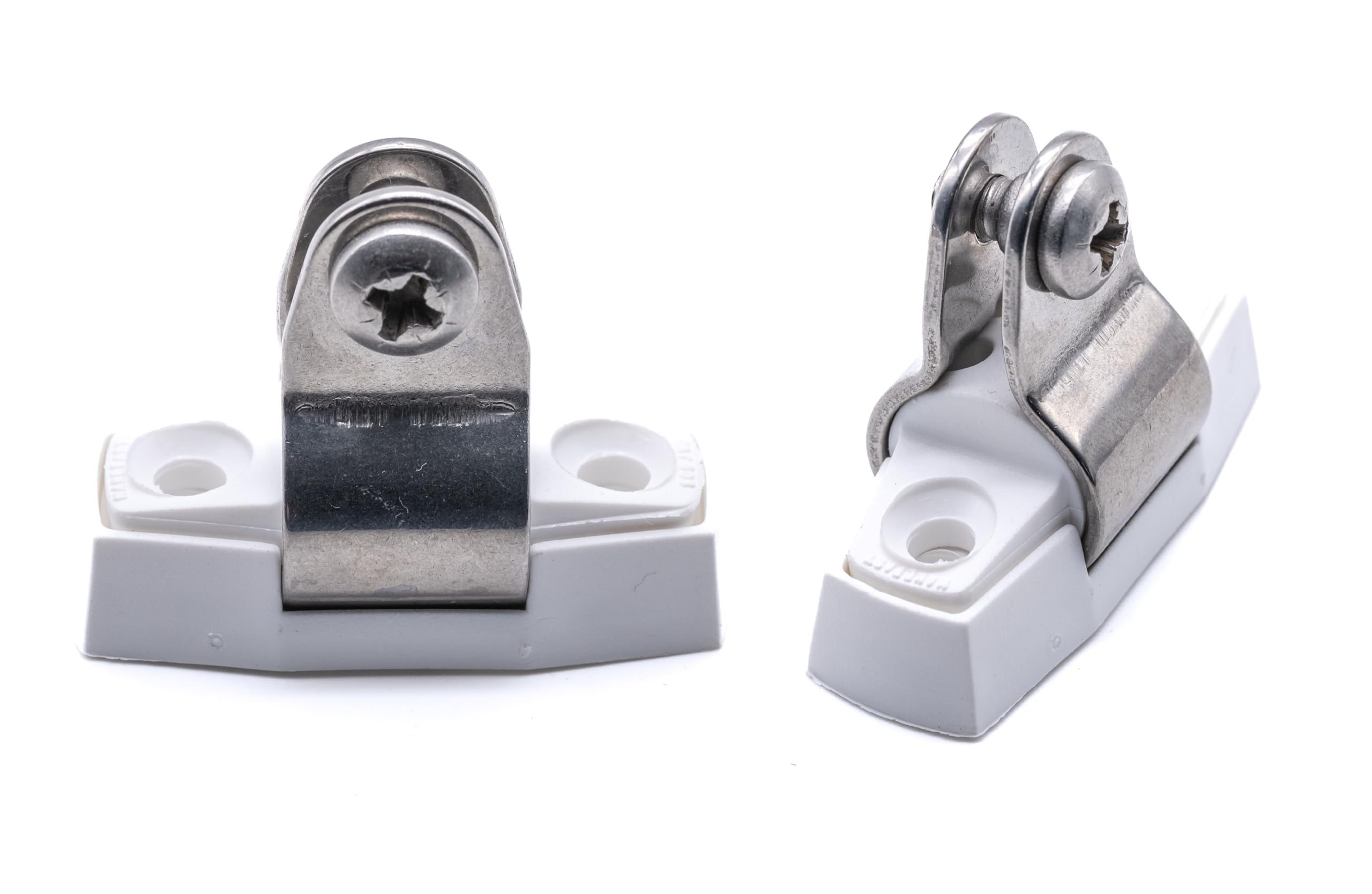 2PCS Boat canopy deck hinge mount bimini sprayhood fitting