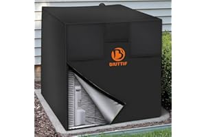 BIUTTIF Air Conditioner Cover for Outside Units - 36x36x39 inches, Central AC Winter Covers for Outside, Waterproof Anti-Hail Windproof Design