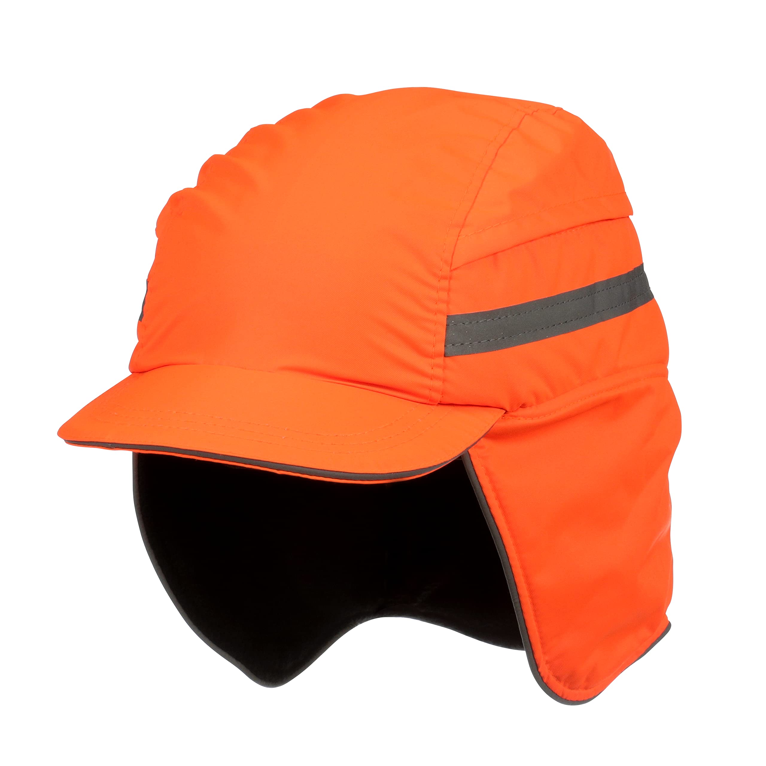 3M First Base 3 Bump Cap 2021218, Winter, High Visibility, Orange Reduced Peak, 55mm — image 1