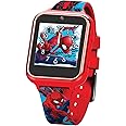 Accutime Kids Disney Frozen Smart Watch with Camera for Kids and Toddlers - Interactive Smartwatch for Boys & Girls with Games, Voice Recorder, Calculator, Pedometer, Alarm, Stopwatch Accutime Kids Marvel Spider-Man Red Educational Learning Touchscreen Smart Watch Toy for Boys, Girls, Toddlers - Selfie Cam,
