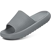 Comwarm Cloud Slide Sandals for Women Men Ultra Comfort Recovery Pillow Slippers Soft Summer Beach Shoes with Low Arch Support