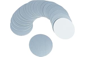 U.S. Solid Aluminum Foil Cap Liner Heat Sealing for Glass Bottle Non-Metal Lid(100 pcs, 35mm)