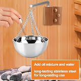 lasuroa Sauna Aromatherapy Bowl with Swinging Arm, Essential Oil Diffuser Cup view 3
