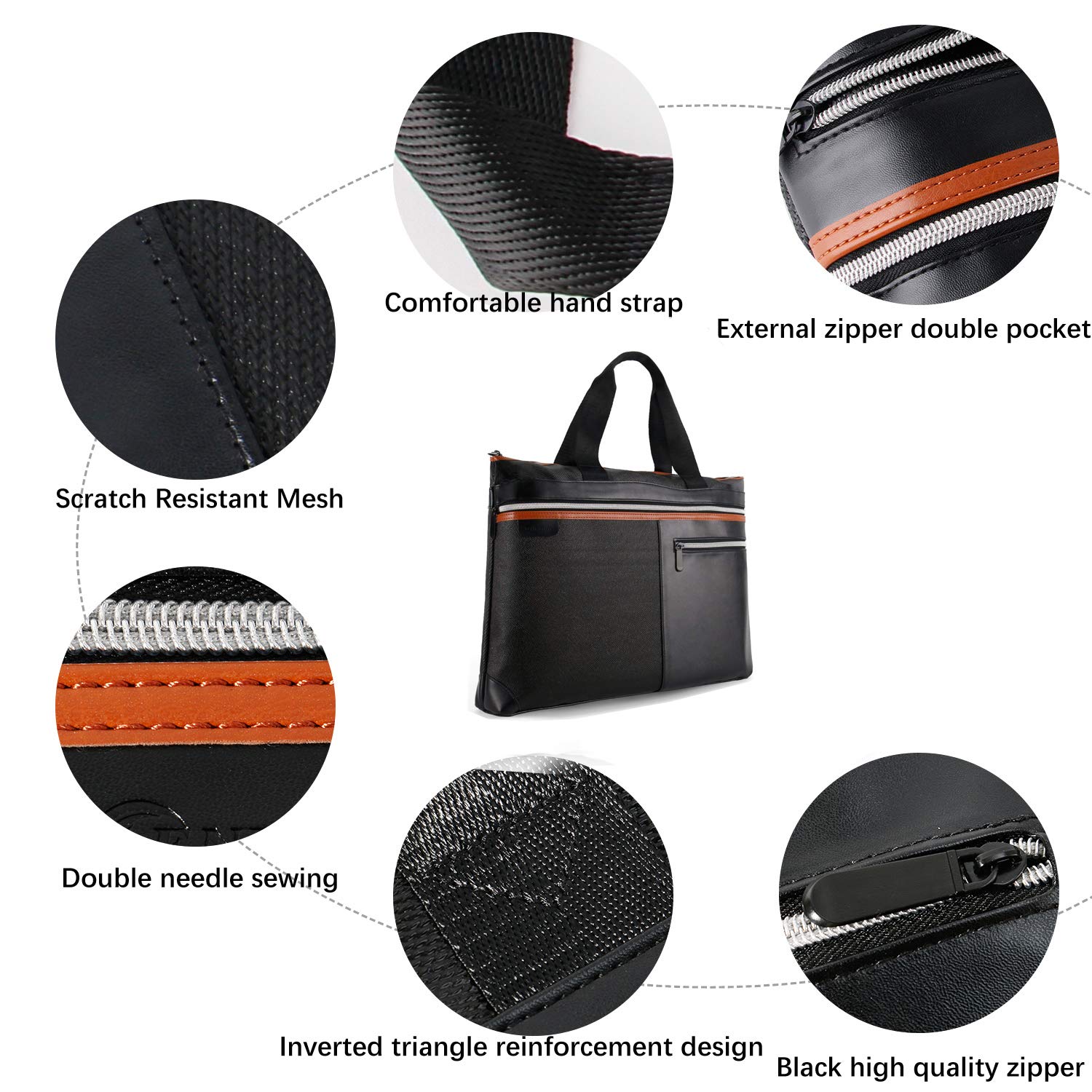 Fireproof safe Document Bag 17.7\