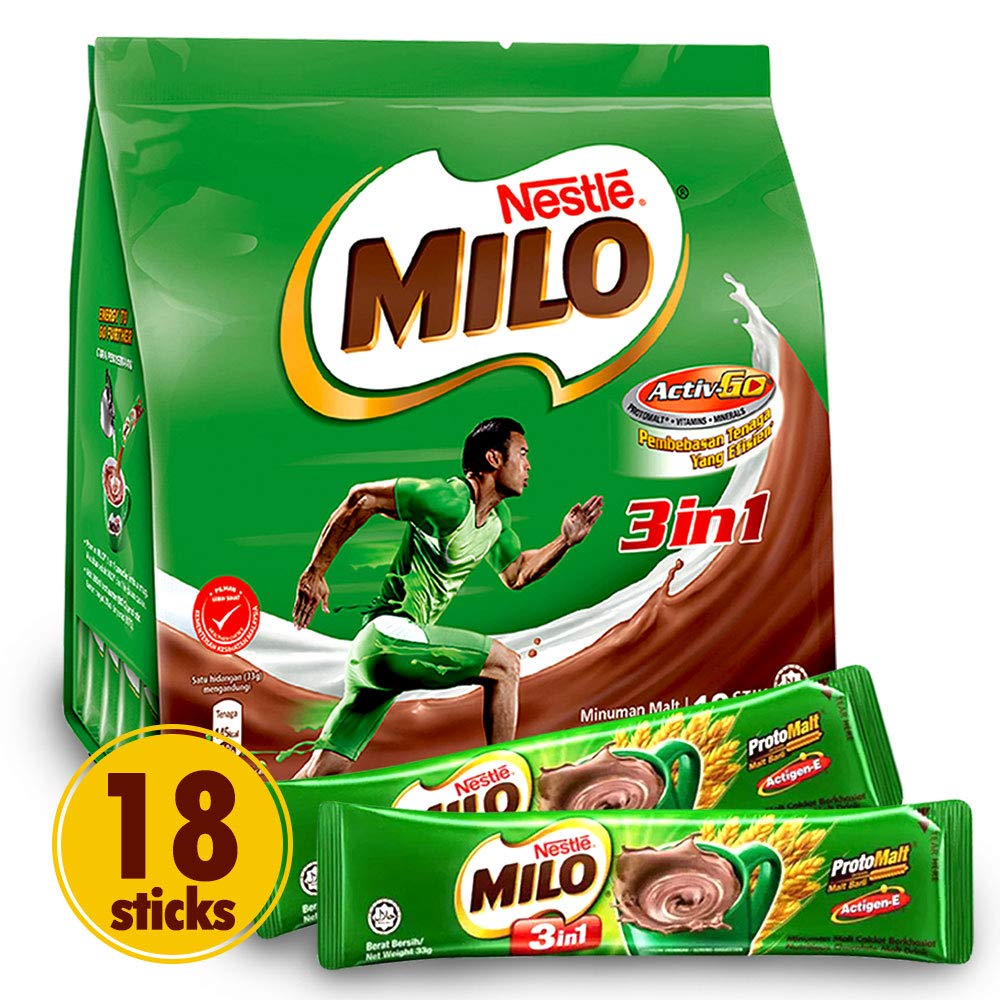Milo 3 in 1 18 sticks