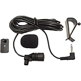 FingerLakes 3.5mm Microphone Assembly Mic for Car Vehicle Head Unit Bluetooth Enabled Stereo Radio GPS DVD