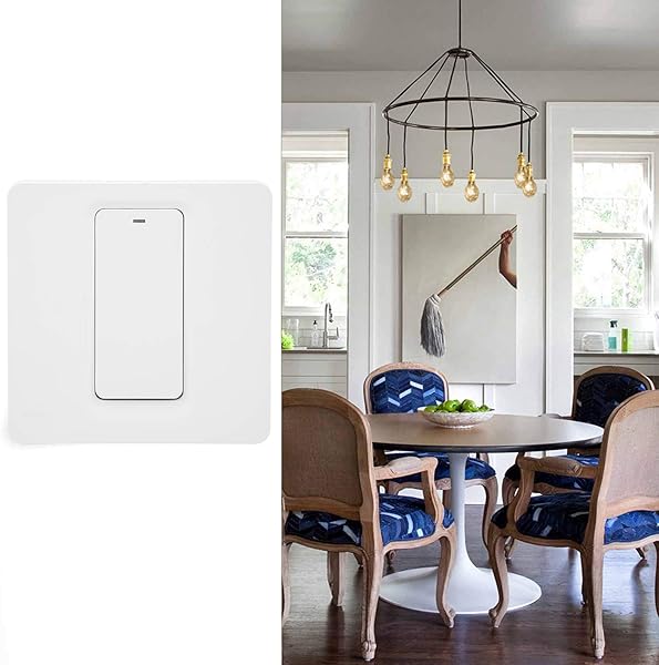 Smart Switch WiFi Button Control remoto Accesorios industriales compatibles con Amazon Alexa y para el control de voz de Google Home
