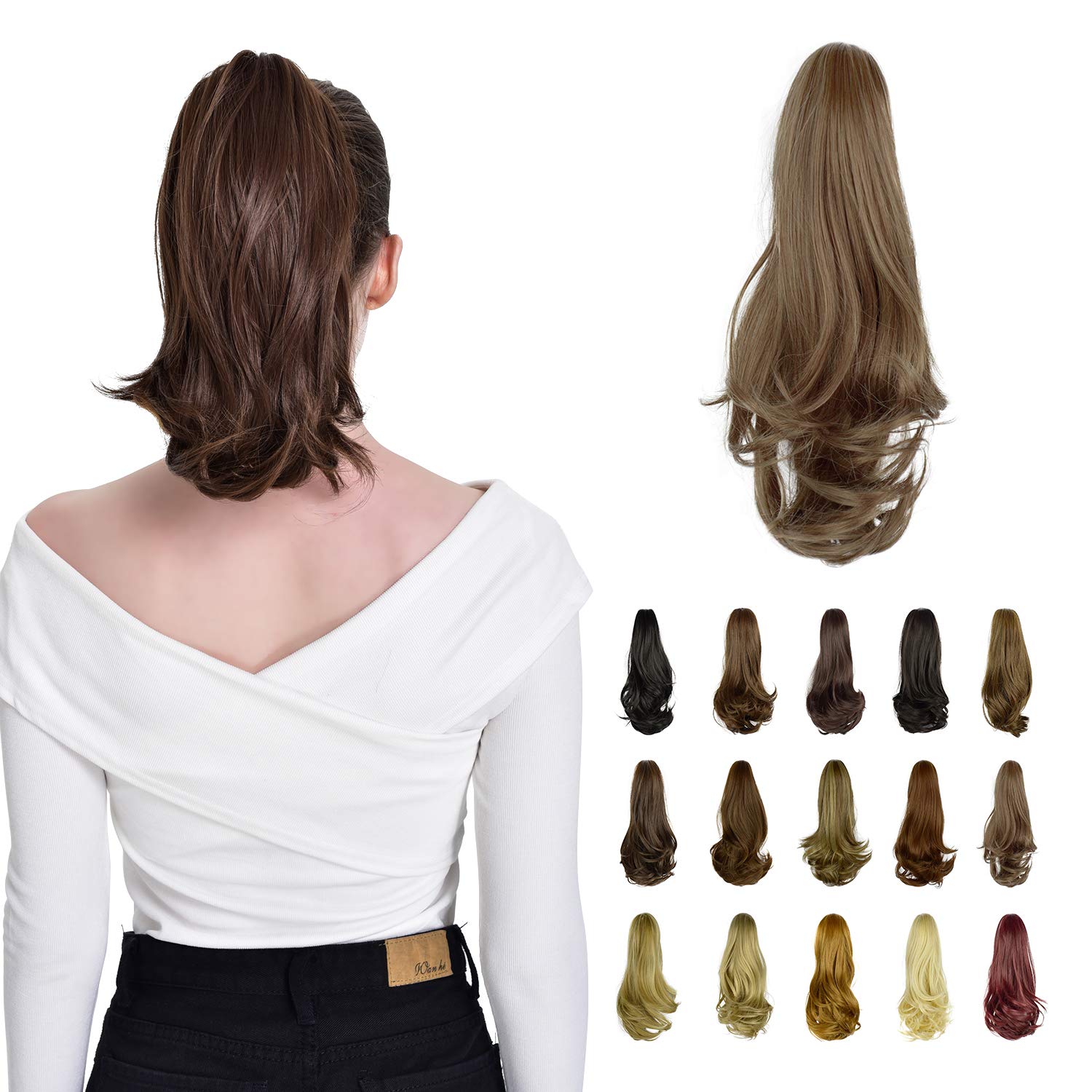 pferdeschwanz clip in extensions