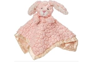 Mary Meyer Baby Lovey Putty Nursery Newborn & Toddler Boys and Girls Security Blanket Stuffed Animal Soft Snuggle Toy, 13 x 13-Inches, Pink Bunny
