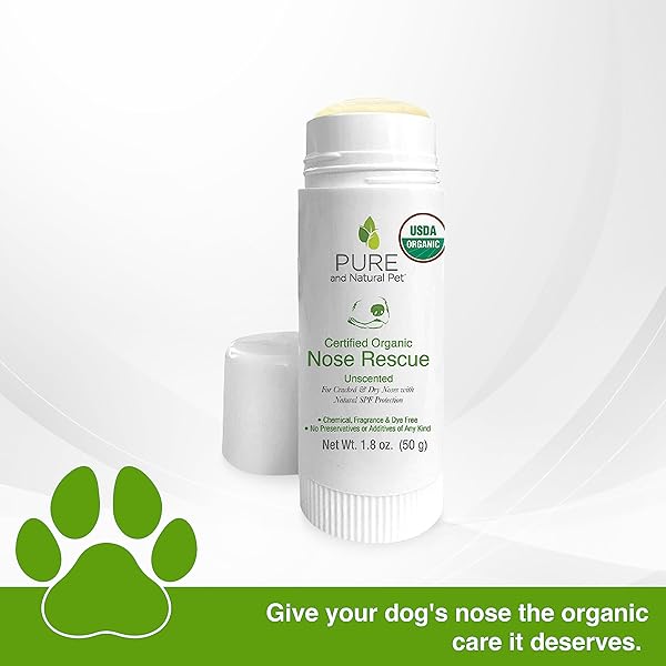 PURE AND NATURAL PET USDA CERTIFIED ORGANIC NOSE RESCUE (UNSCENTED) 1.75OZ