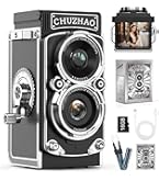 Amazon.com : CHUZHAO Digital Camera Retro, Portable TLR Style Twin
