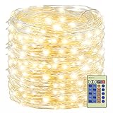 Decute 500LED 164ft Fairy String Lights Christmas