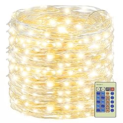 Decute 500LED 164ft Fairy String Lights Christmas