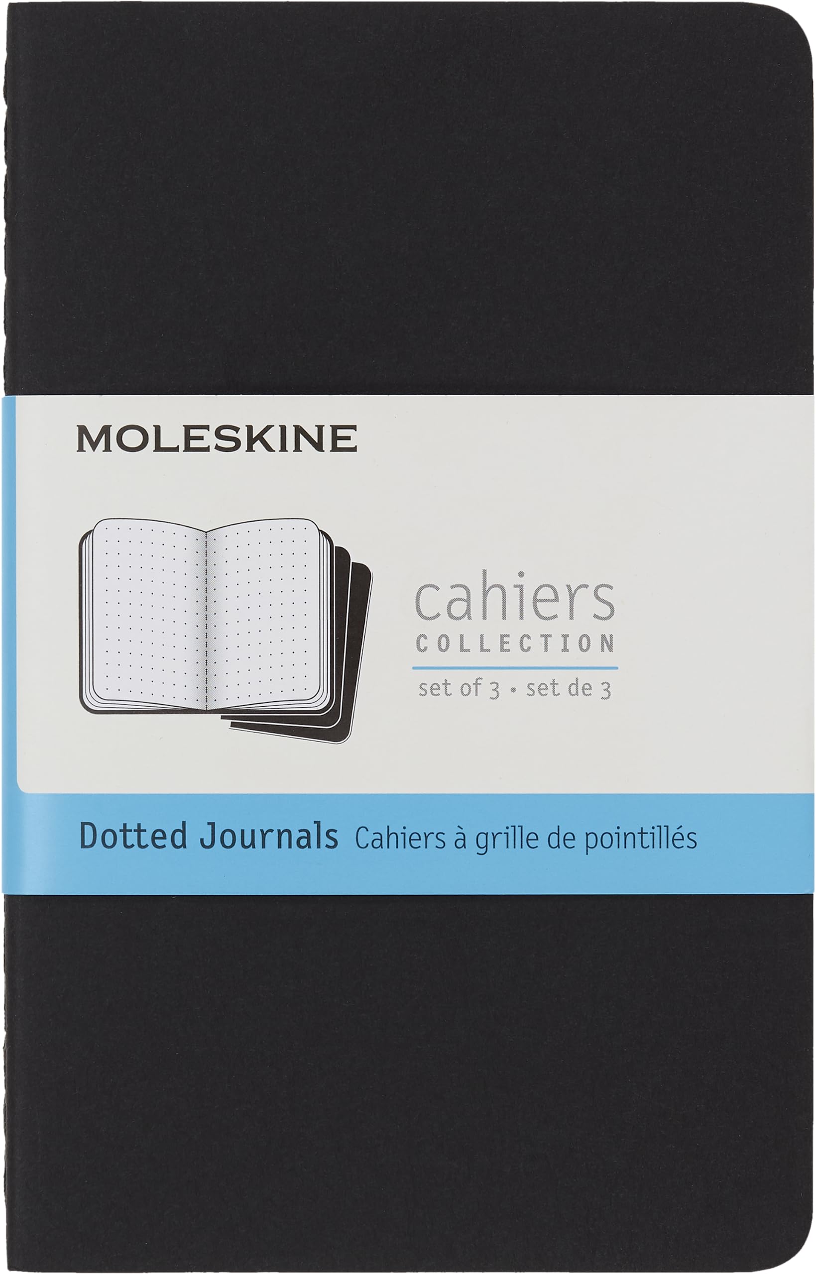 Moleskine Cahier Journals Pocket Dot Black