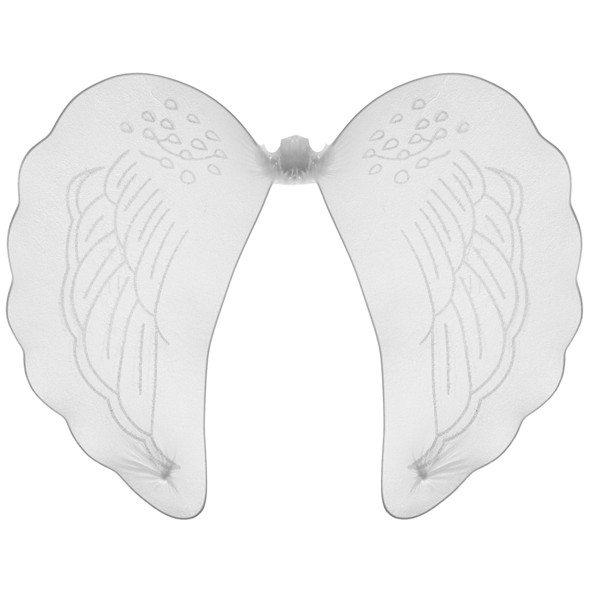 Topkids Accessories Fairy Wings Adult Women Tinkerbell Large Adult Angel Wings Butterfly Tooth Fairy Costume White Pink Black Green Rainbow Girls Big Kids (Angel)