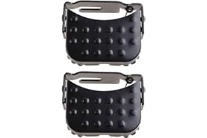 2Pcs Bike Rear Pedals, Steel Folding Pegs, Bicycle Footrests, Foot Plates for Mountain Plate Footrest Seat Rest Pedal Bicycle