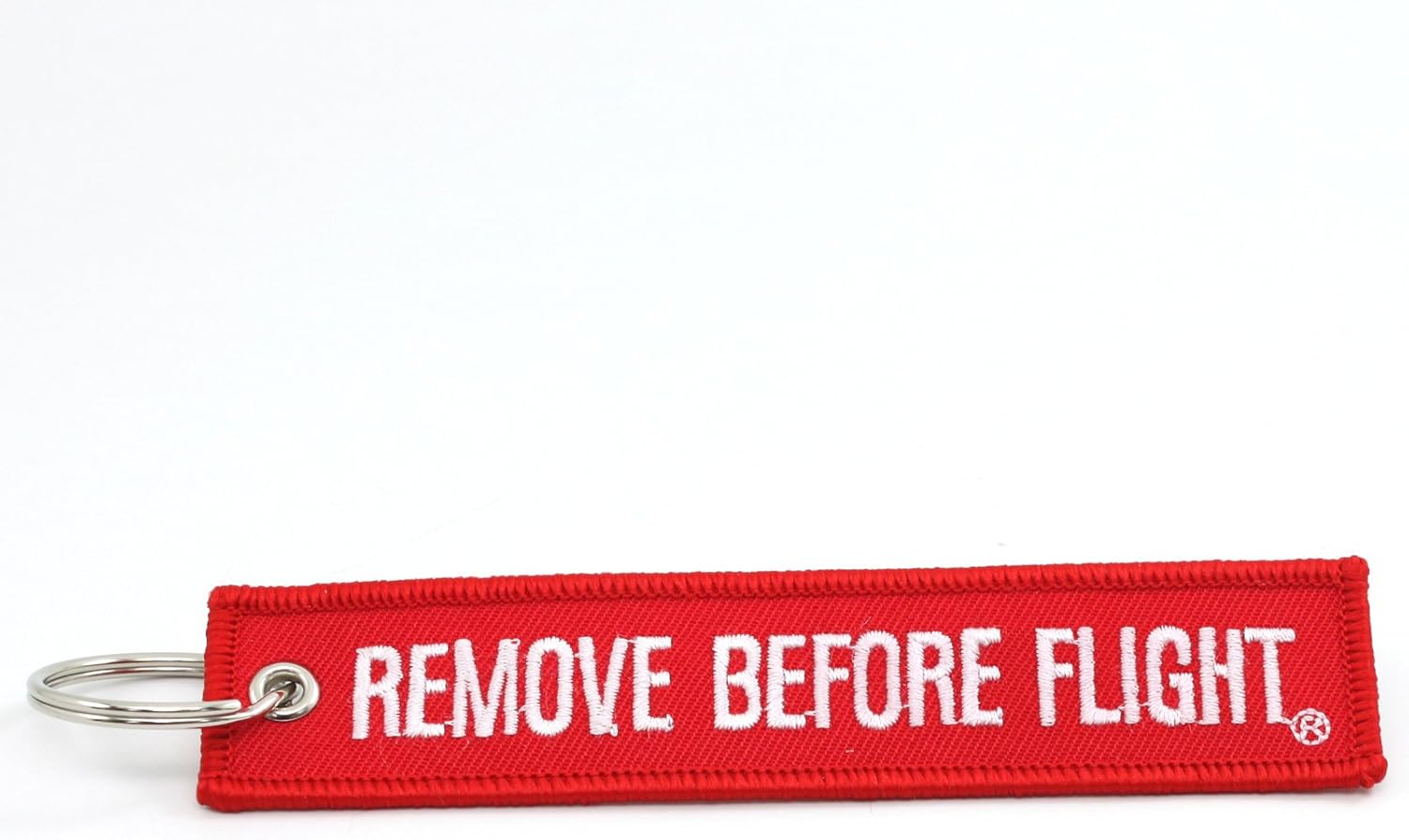 Remove Before Flight Key Chain - 5 Pack Red with White Letters - Rotary13B1: Automotive