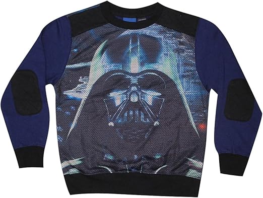 Amazon.com: Star Wars Darth Vader Boys Pullover Thermal Sweatshirt: Clothing
