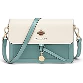 Cnoles Crossbody Bags for Women Fashion Leather Small Purse Shoulder Bag | Genuine Leather, Cell Phone Purses for Lady, Waterproof, Mini Travel Purse with Adjustable Strap, Ideal Gift for Work &amp; Daily