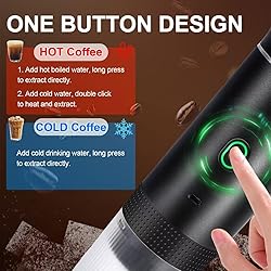 SuperRC Portable Coffee Maker, 3-in-1 Espresso