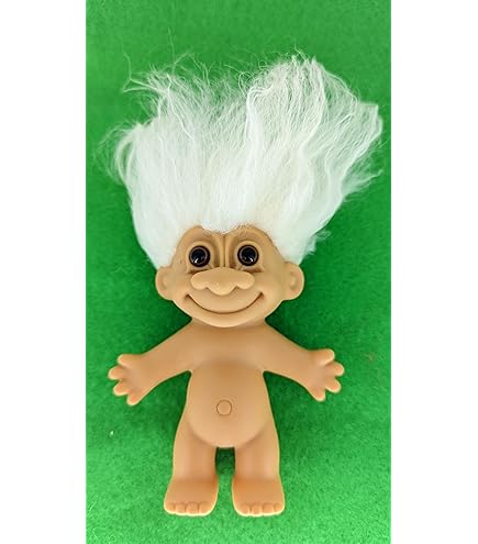 Amazon.com: Russ Berrie Good Luck Troll Orange Hair Witch Costume