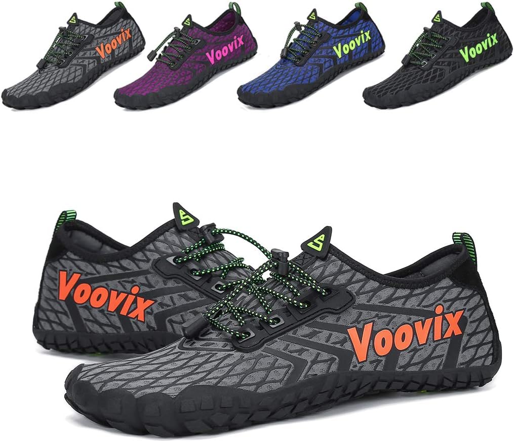Leaproo Water Shoes Men Women Aqua Socks Barefoot Swim Yoga Surf Shoes for Beach Pool Diving Walking Hiking